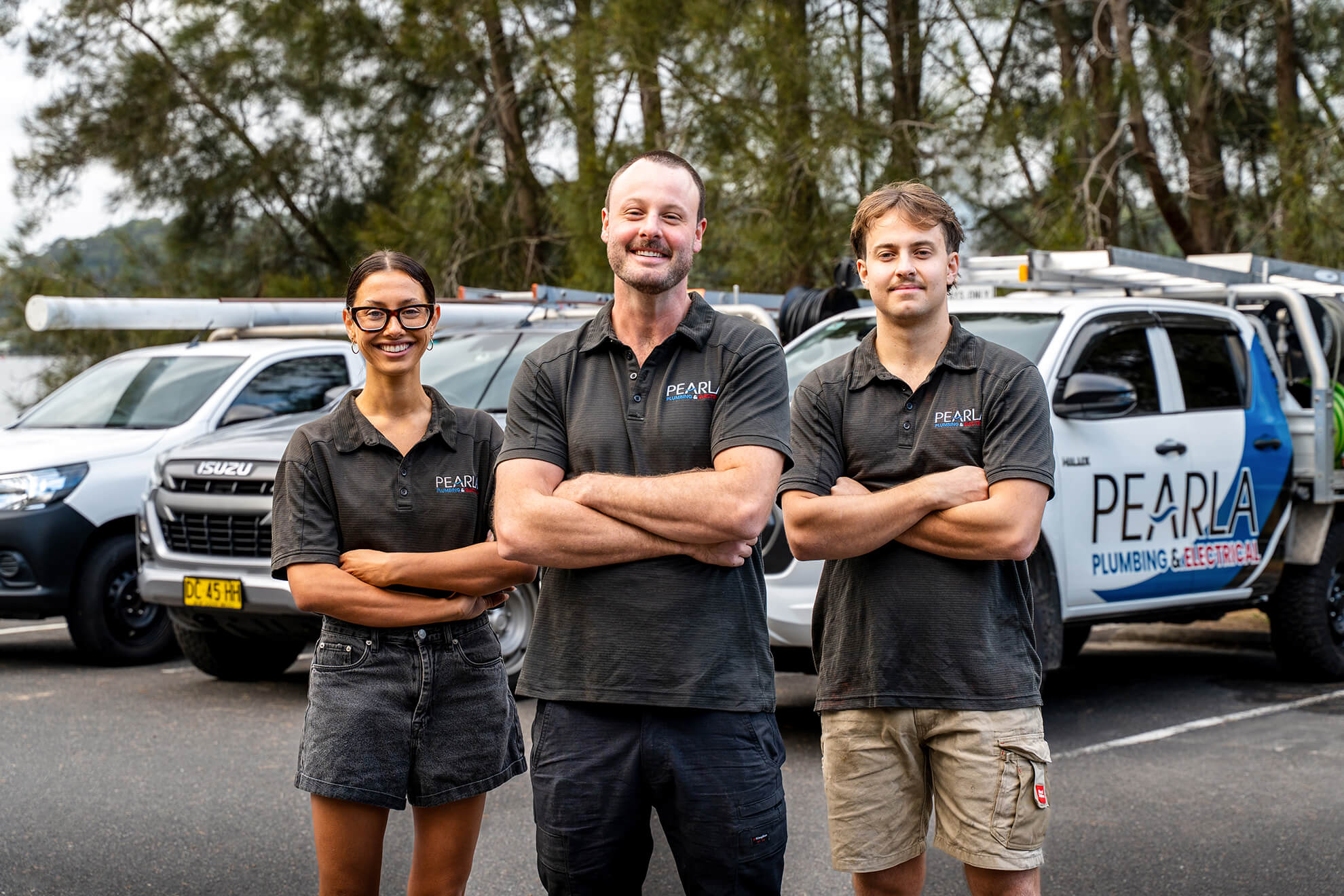three Pearla professional plumbers in sydney nsw