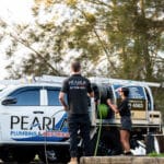 two Pearla professional plumbers in sydney