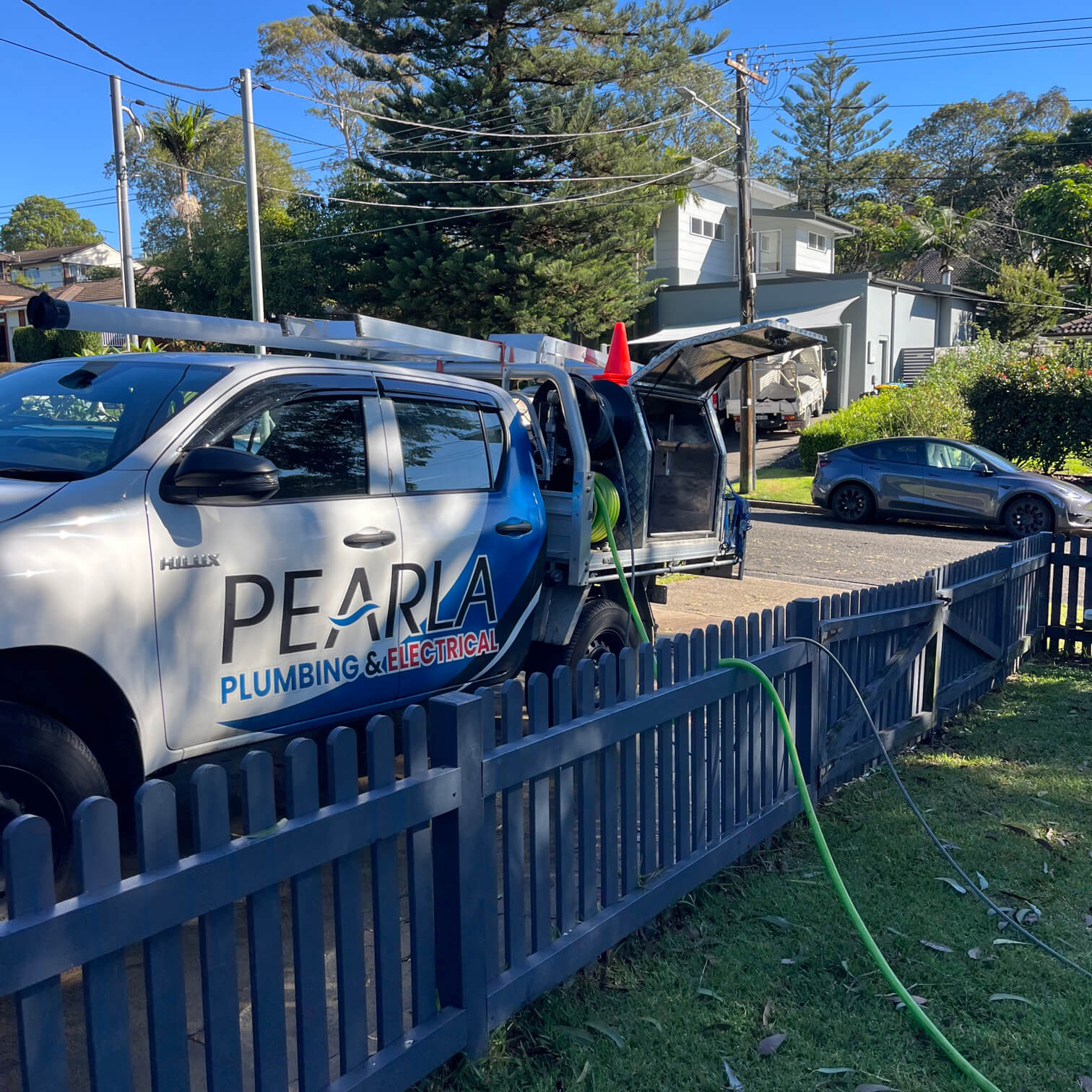 a plumber fixing a blocked drain in mona vale sydney